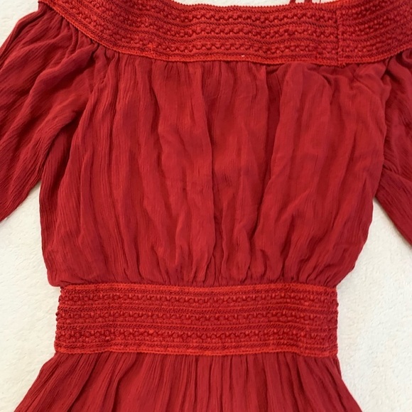 Purple Snow Red Spaghetti strap Romper size Small - Picture 4 of 15